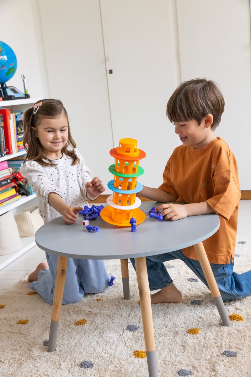 Toren van Pisa - Actiespel - Vanaf 4 jaar - 2 tot 4 spelers - Bordspel voor kinderen - Familiespel — afbeelding 5