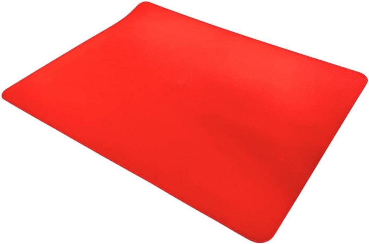 Bakmat - Siliconen Mat - Bakken en Braden - Voedselveilig Silicone - 29 x 39 cm - Rood