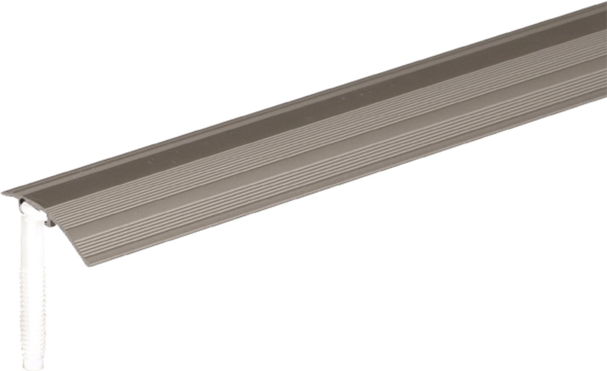 Alberts 490744 egalisatieprofiel voor blinde montage | aluminium, rvs-kleurig geanodiseerd | 900 x 38 mm