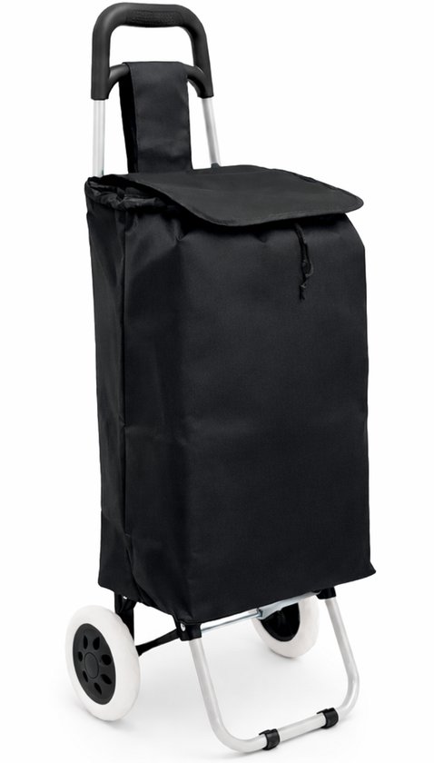 Opvouwbare boodschappen tas polyester 37x37cm - 1 stuk