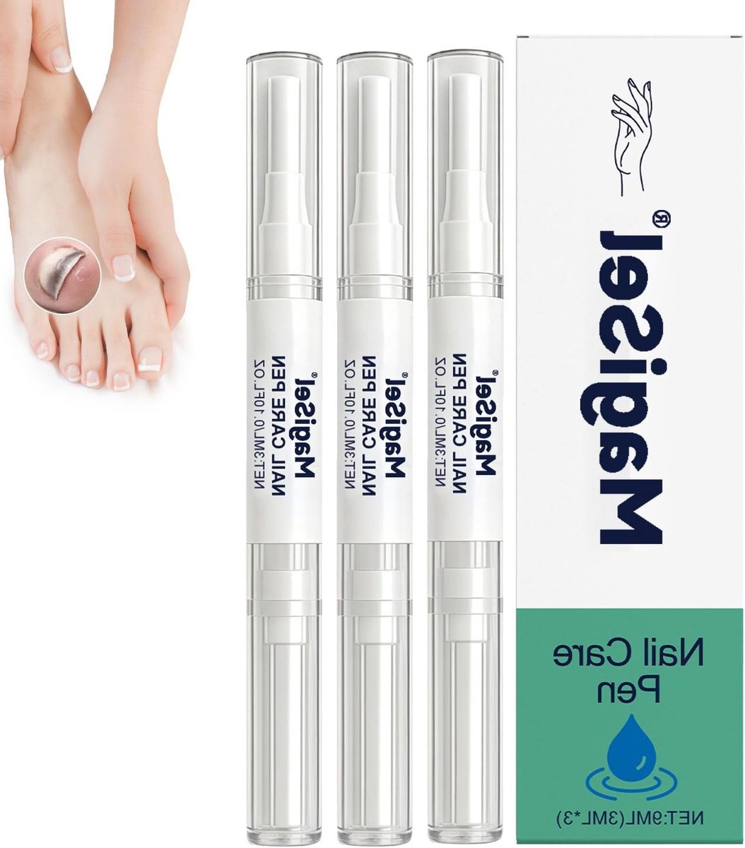 Nail Care Pen - Natuurlijke Oplossing voor Beschadigde Nagels met Tea Tree Olie, Hydrateert en Versterkt, Set van 3 voor Optimale Nagelverzorging