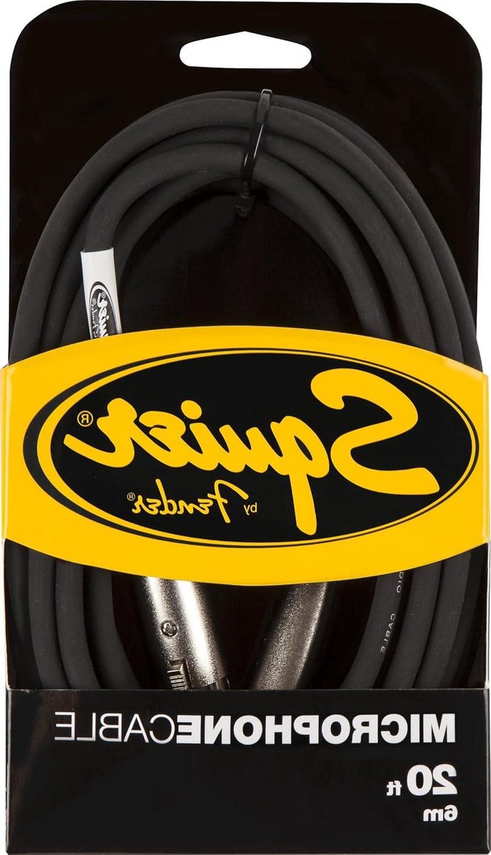 Microfoon Kabel Set - Audiokabel Microfoon - Muziek Maken - 3-Pack Set - 6 meter - Zwart