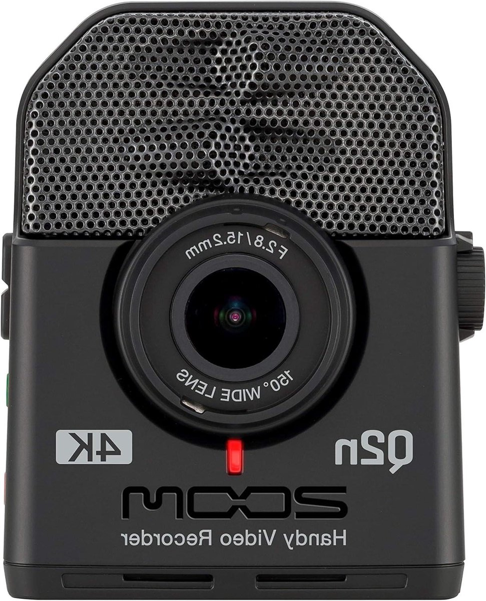 Mobiele Audio Recorder - Videocamera Muzikanten - Live Streams Opnemen - 4K Ultra HD Resolutie - 1 stuk - Zwart
