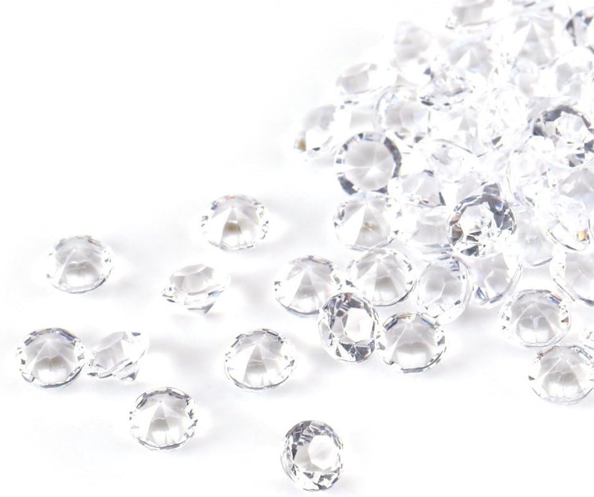 1000 Stuks 6mm Heldere Acrylaat Kralen voor Vaasvulling, Bruiloft Decoratie en DIY Ornamenten