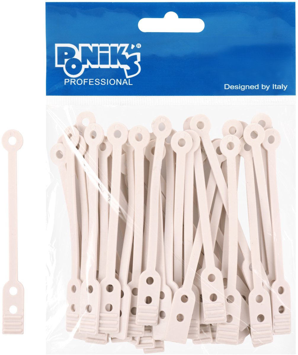 Ponik's Gummen voor rollers Lange 7,5 cm - 50 stuks - Elastisch, Duurzaam