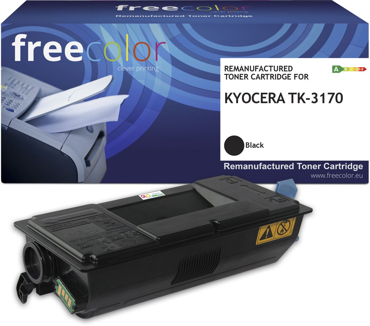 KYOCERA TK-3170 - toner FREECOLOR - HC- Black 15500p