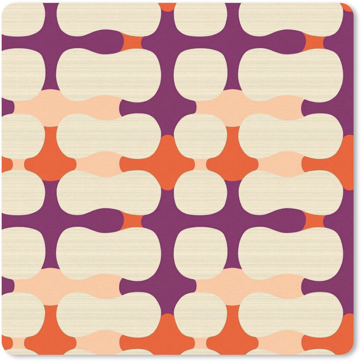 Muismat 30x30 cm - Mousepad Modern - Patroon - Kleurrijk - Muismatten