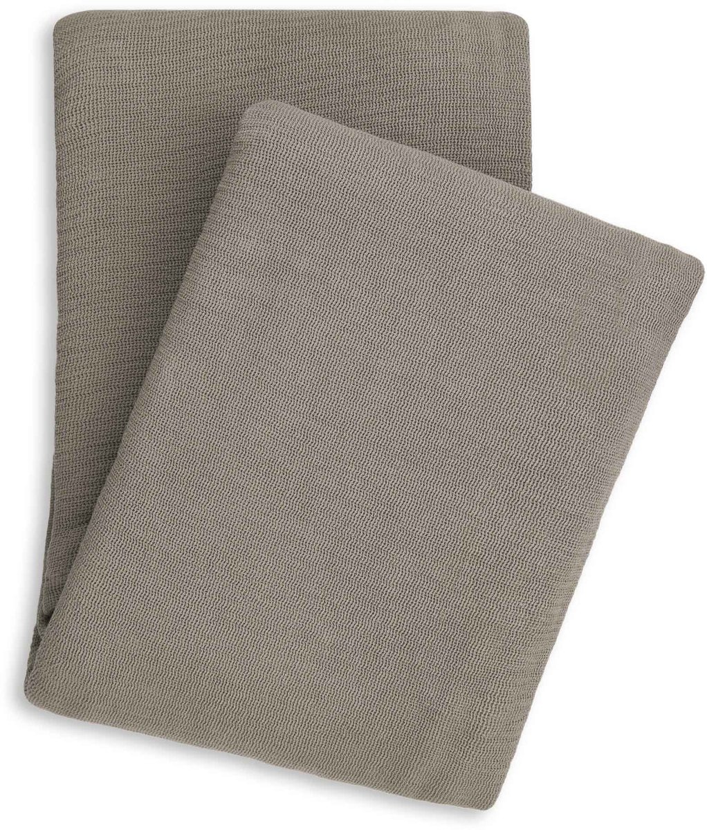 Yellow ICA Sprei - 100% Katoen - 270x260 cm - Taupe