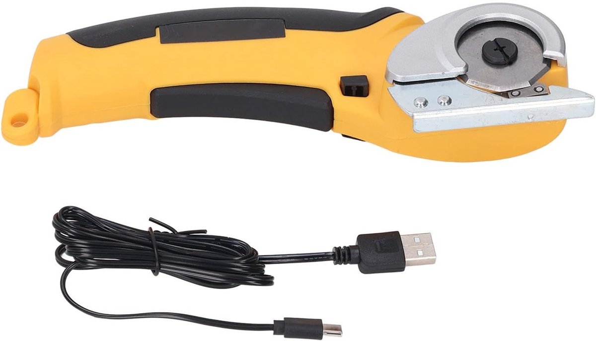 Draadloze Schaar voor Handwerken, Elektrische Cutter met Ergonomische Handgreep, Ideaal voor Stof, Karton en Knutselprojecten, Mini Schaar voor Naaien en Creatieve Klussen
