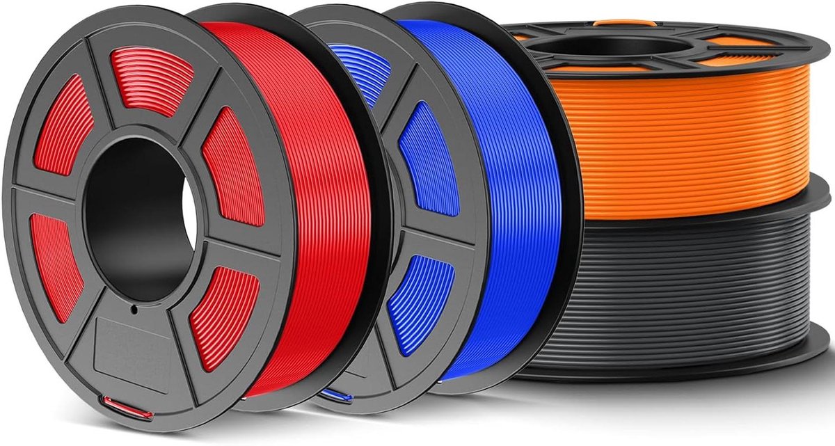 PETG Filament 3D-Printer - 3D Print Draad - Onderdelen Printen - Hoge Taaiheid - 175 mm 44 kg - Multicolor