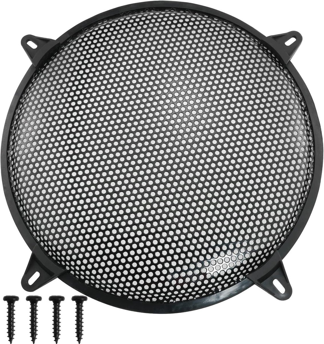 Luidspreker Grille - Speaker Cover - Luidspreker Beschermen - Honingraat Ontwerp - 94mm Buitendiameter - Zwart