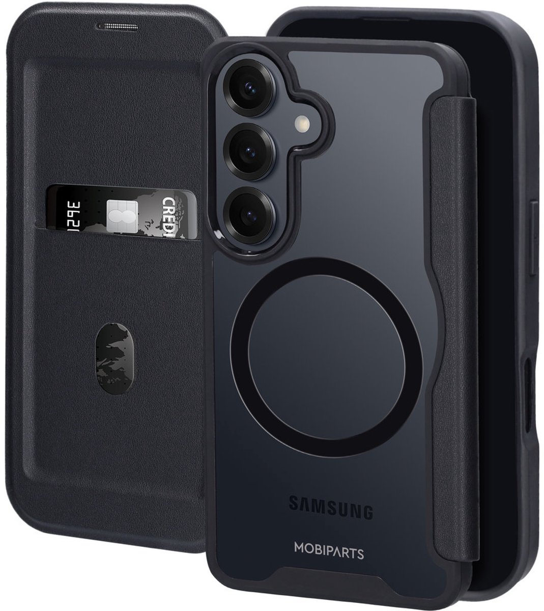 Mobiparts Shield Line Case geschikt voor Samsung Galaxy S26 - Zwart