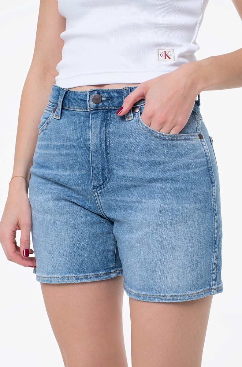 Wrangler COWBOY SHORT BROKEN IN W29 Blauw