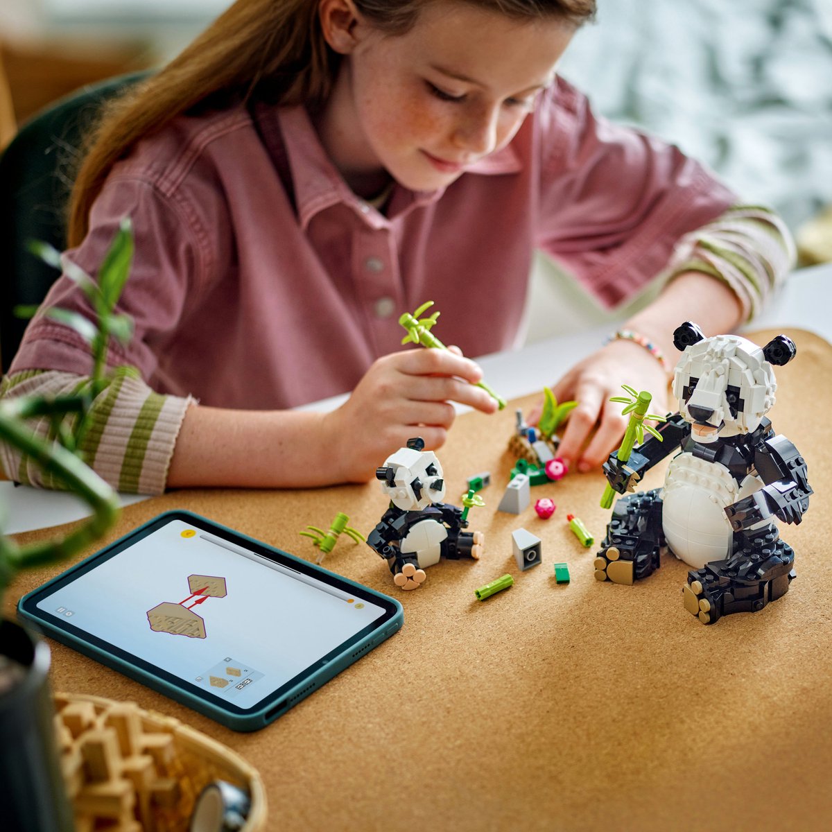 LEGO Creator 3in1 Wilde dieren: pandafamilie - 31165 — afbeelding 12