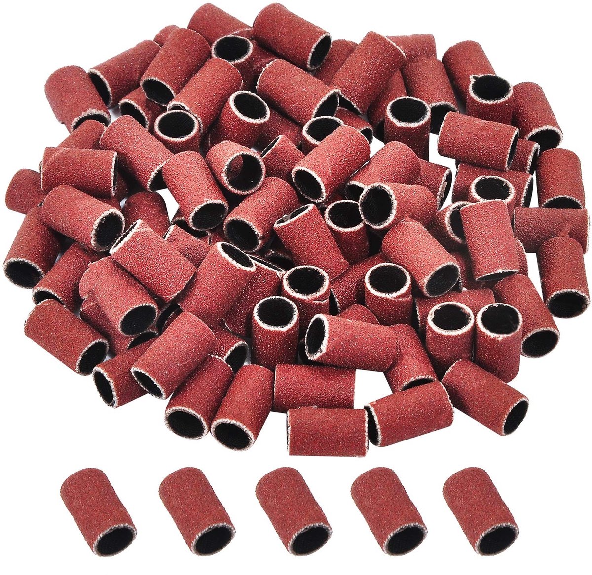 VT Goods - Nagelschuurbanden - 180# Schuurbanden - Perfect voor Nagelkunst - 100 Stuks - Slijpen en Polijsten - Geschikt voor Manicure en Pedicure -..