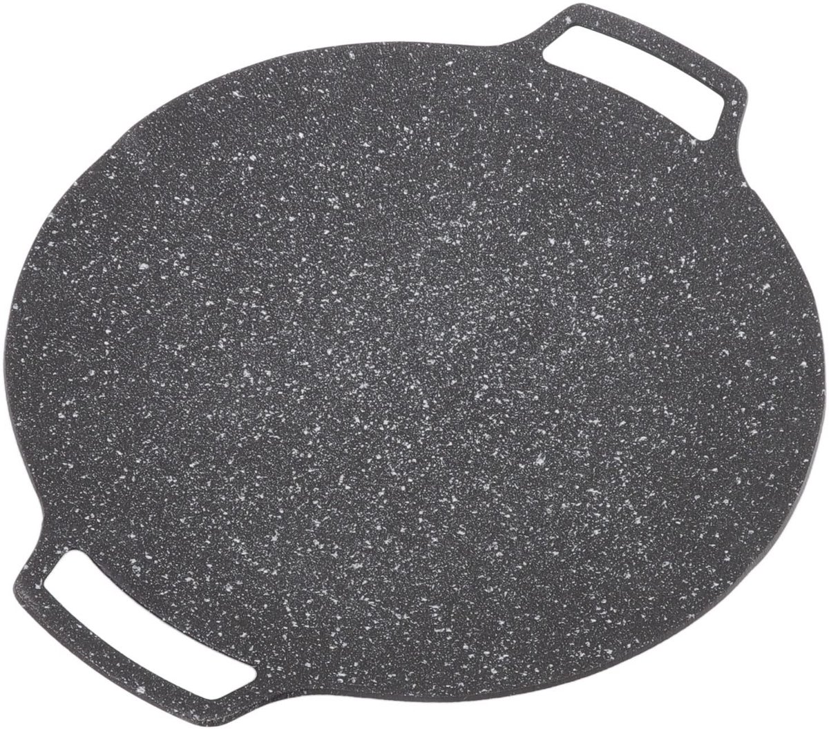 ONF3 - Grillplaat - Koreaanse Grill Pan - 30cm - Rood - Geschikt voor Gas - Perfect voor Binnen en Buiten Koken