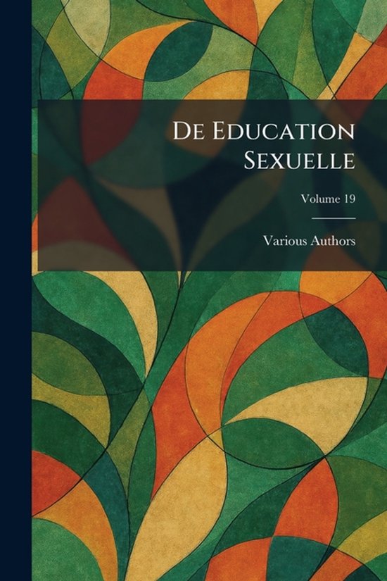 de Education Sexuelle - cover