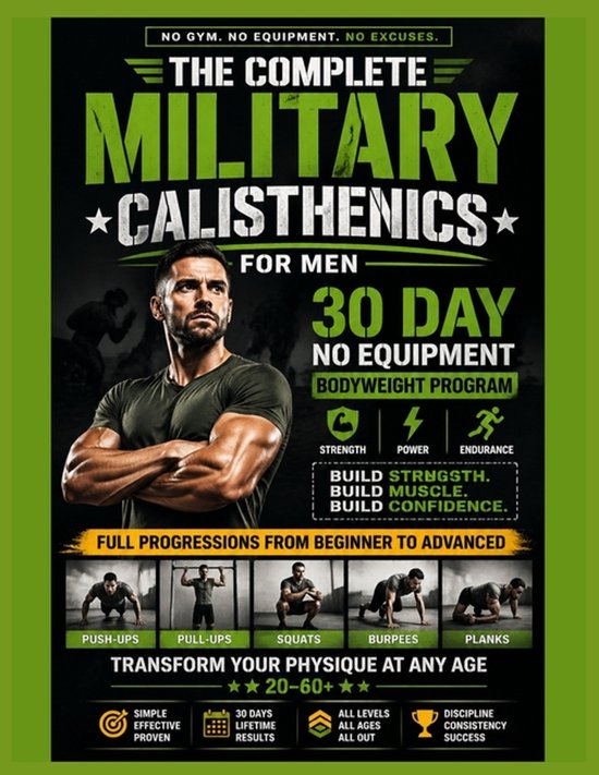 The Complete Military Calisthenics For Men - cover