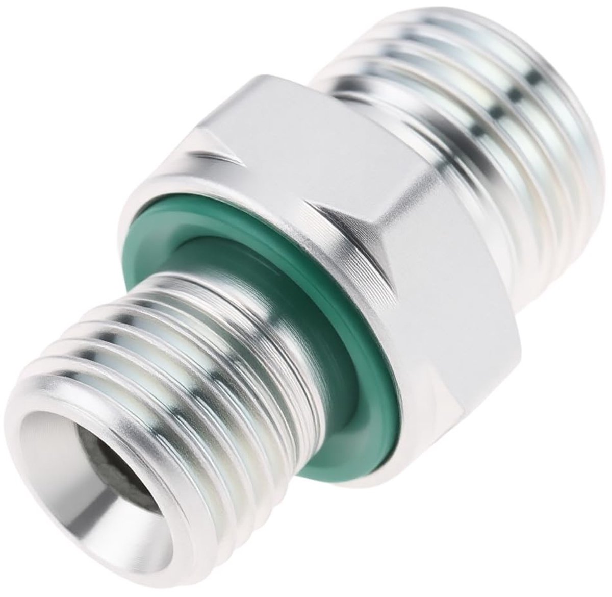 Allecto - Hydraulische Fitting - M16 naar 1/4 Connector - Geschikt voor Mini Graafmachine - Duurzaam en Betrouwbaar - Eenvoudige Installatie - Staa...