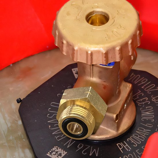Allecto - 4-delige Gas Adapter Set - Aansluitadapter voor Gasflessen - Geel - Geschikt voor Cilinders en Apparatuur - Veilig en Betrouwbaar - Buite... — afbeelding 2