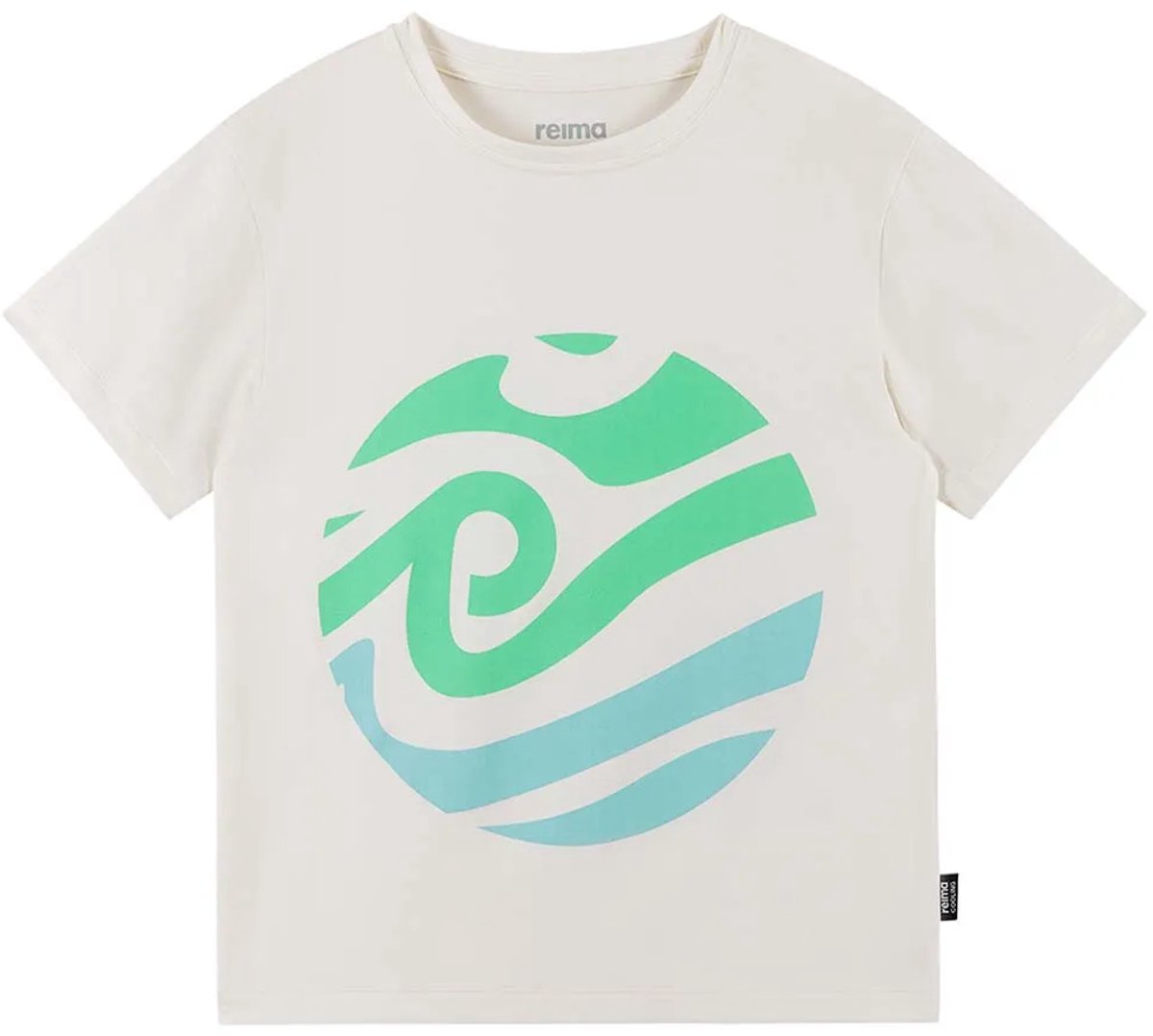 Reima Vauhdikas T-shirt Met Korte Mouwen 6 Years Jongen Wit