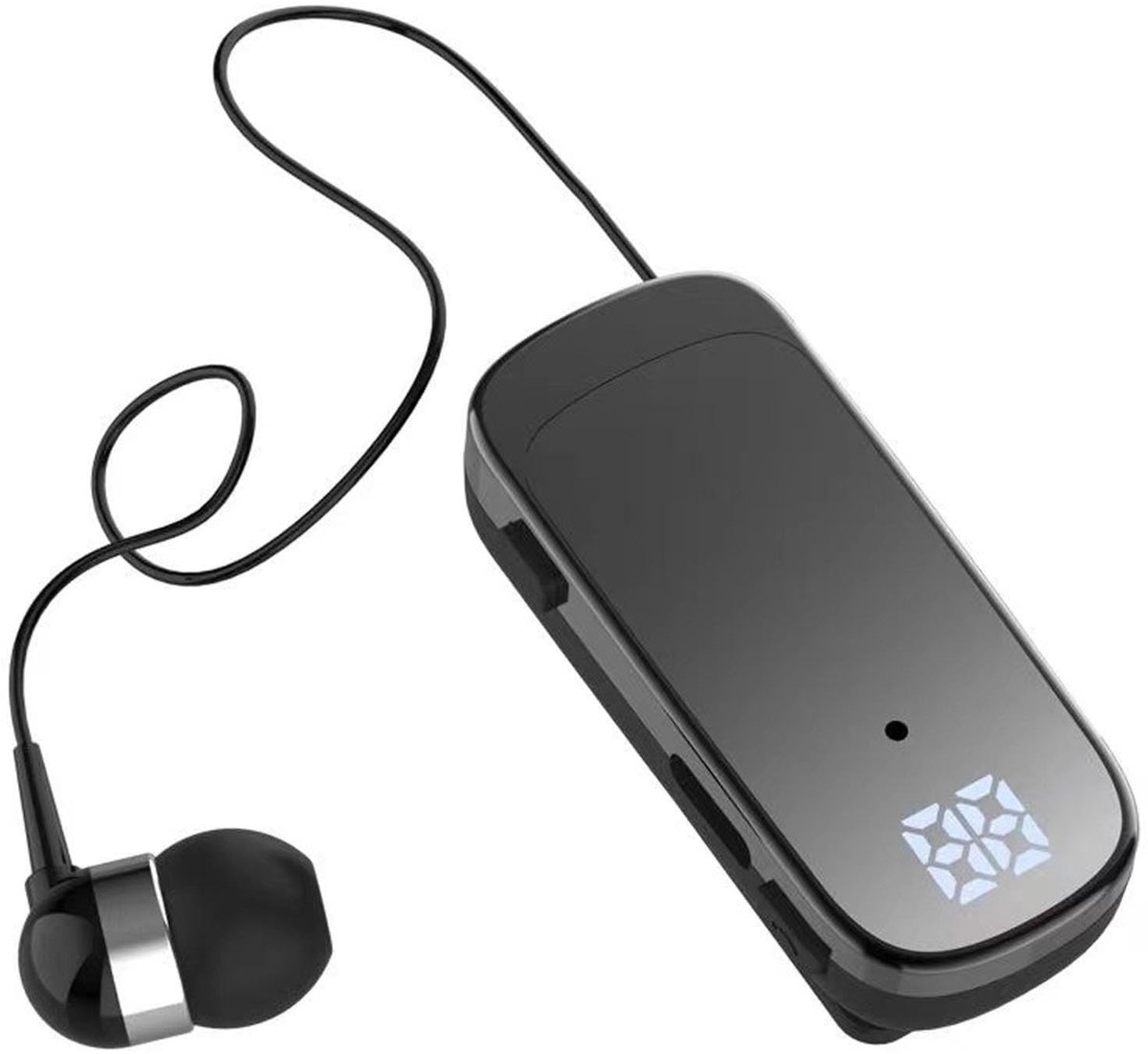 Allecto - Intrekbare Headset - Bluetooth-Oordopjes - Comfortabel ontwerp - Draadloze oortelefoon - Sport - Compatibel met smartphones
