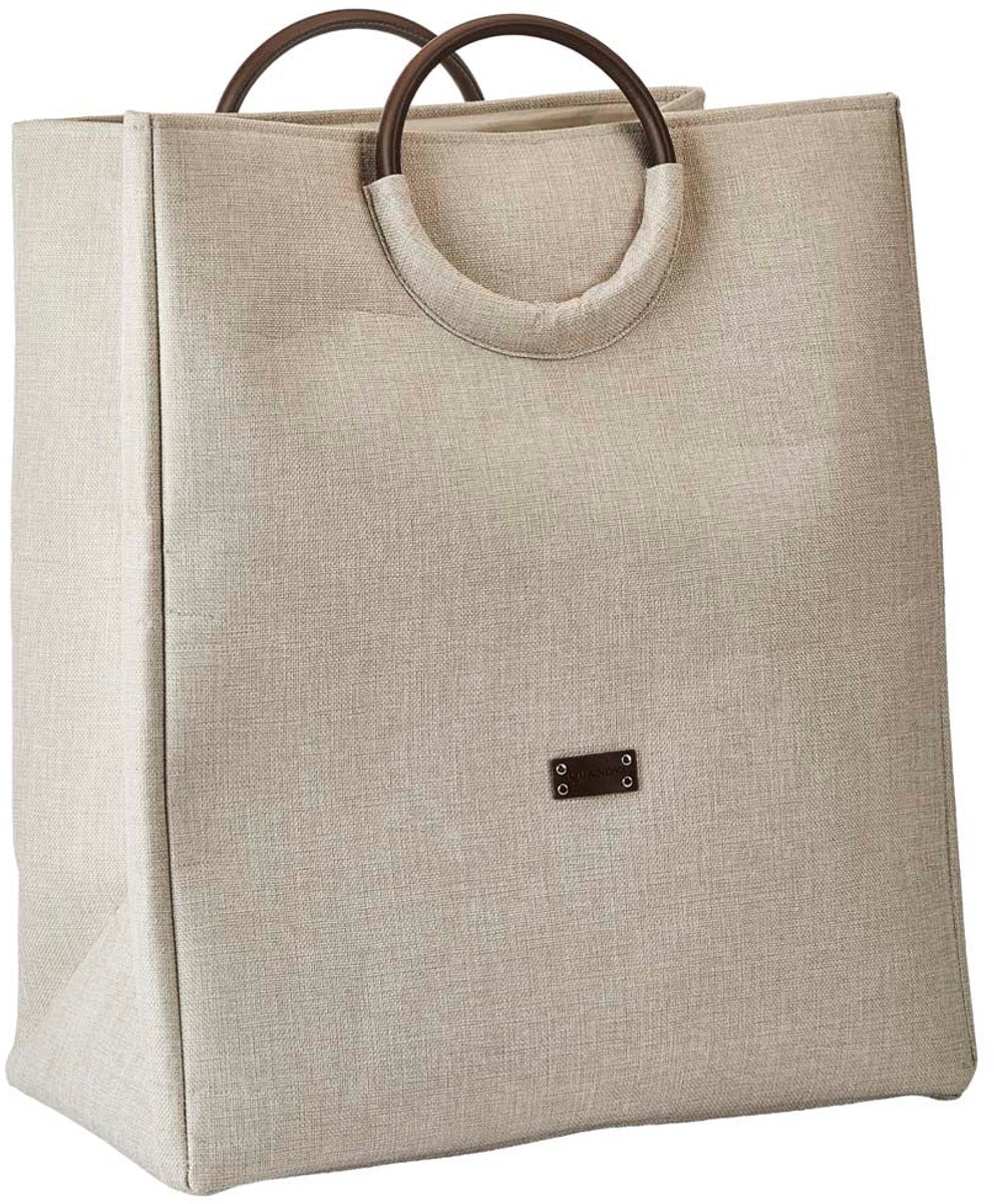 Jada Wasmand Truffle | Beige / Lichtgrijs | Polyester