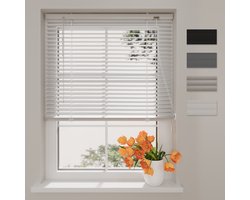 Aluminium Jaloezie Easy - 25 mm - White - 50 x 130