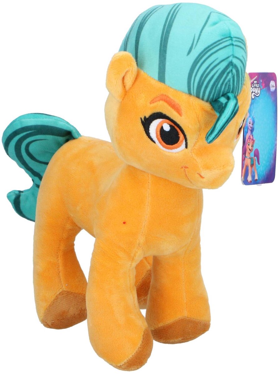 Hasbro My Little Pony knuffel figuur - Hitch Trailblazer - 28 cm - pluche knuffeldier - cartoon