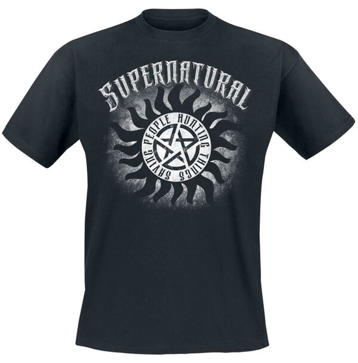 Supernatural Hunting Things Heren T-shirt - zwart - L