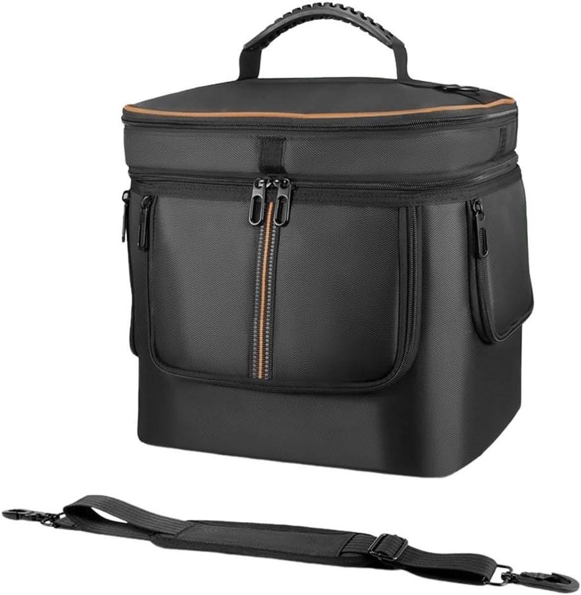 Draagtas Powerstation - Draagbare Batterij Tas - Outdoor Activiteiten - Perfecte Pasvorm - 34.3 x 30.5 x 24.1 cm - Zwart