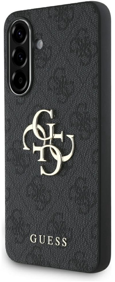 Guess Case Groot 4G Logo Classic Voor Samsung Galaxy A36 Premium Zwart