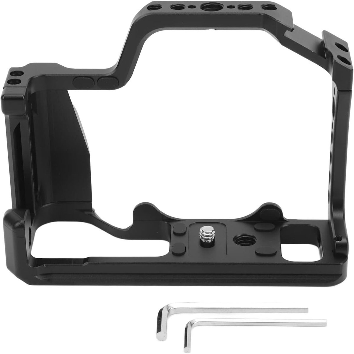 Volledige Camera Cage Kit voor M50 M5 M50II, Aluminium Video Rig met 1/4 en 3/8 Inch Bevestigingsgaten en Koud Schoen Bevestiging