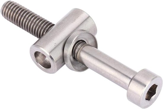 Bouten voor Fiets Zadelpen - 40mm Schroef met Ronde Kop en Ring - Fietsaccessoires - Duurzaam materiaal — afbeelding 4