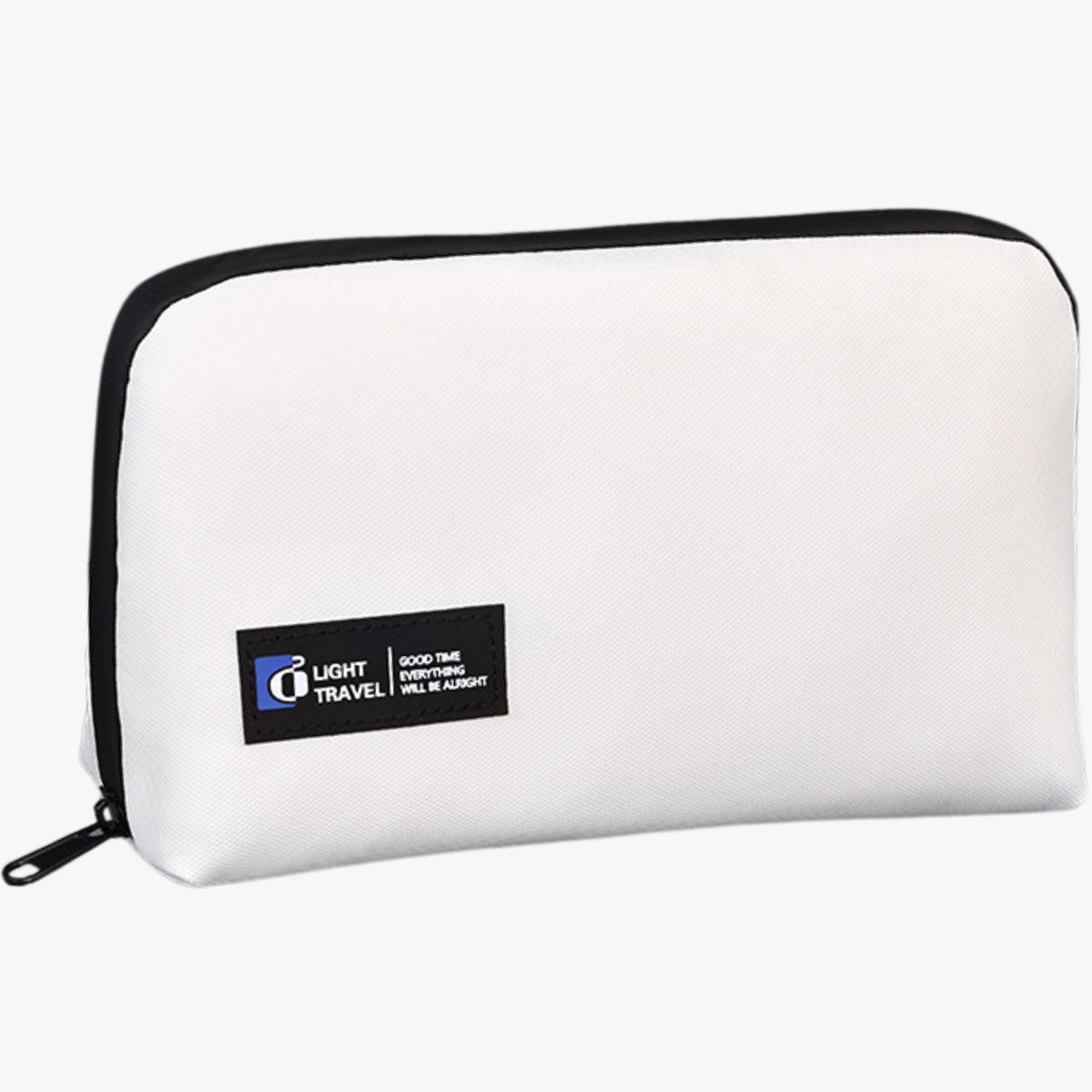 Tamarow 1 Stuk Kabel Organiser Tas - Kabeltas - Electronica Organizer Etui - Opbergtas voor Kabels en Accessoires - Wit
