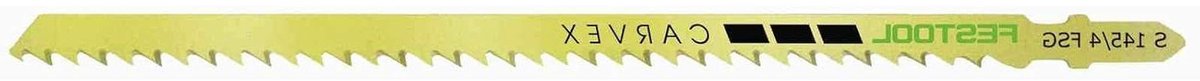 Jig Saw Blades - Zagen Hout - Rechte Houtsneden - Tandeling Triscado - 145 mm - Goud