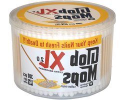 Glob Mops XL - Wattenstaafjes - Schoonmaken - Dubbelzijdige reiniging - 12 cm - Niet gespecificeerd