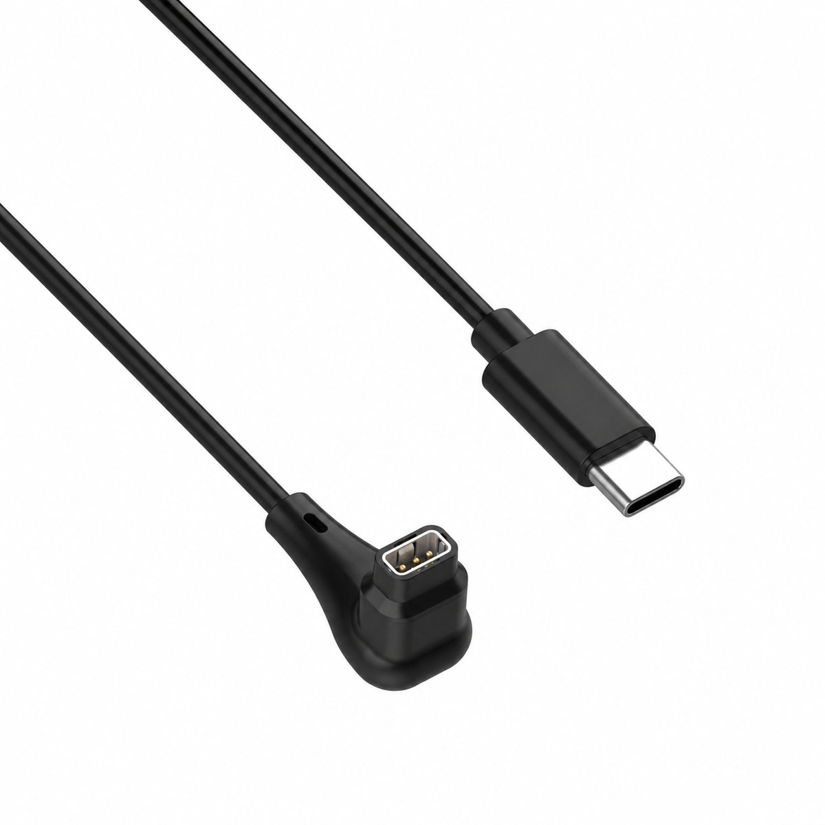 Aventrix USB-C Oplader – Geschikt voor Coros Pace Pro – Oplaadkabel – Zwart – 1 Meter