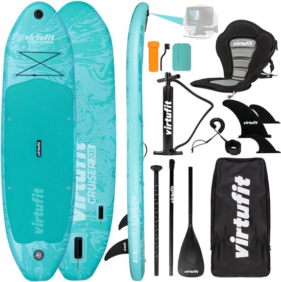 VirtuFit Supboard Cruiser 305 - Met Kajak zitje, accessoires en draagtas