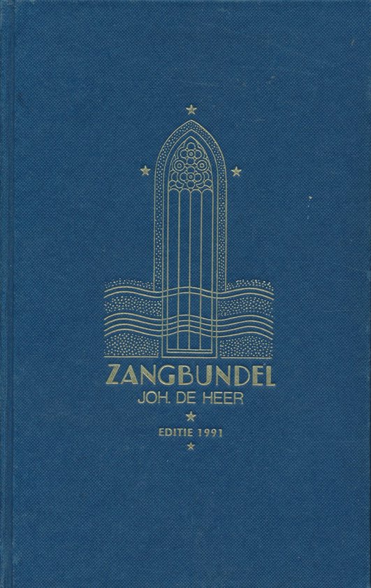 Zangbundel Johannes de Heer editie 2004 - cover