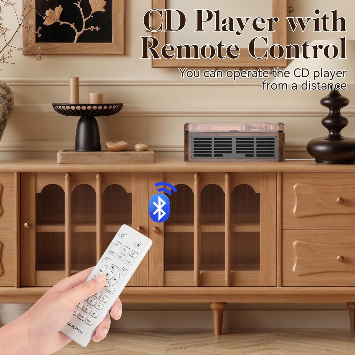 COOAU Bluetooth CD Speler thumbnail 4