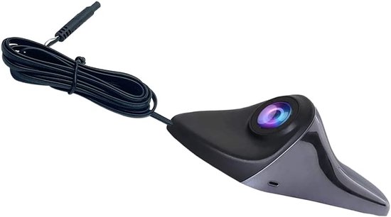 2 stuks CVBS Signals Dodehoekcamera Auto Zijzichtcamera IP68 Waterdicht 120 graden Groothoek Zijzicht Spiegelset Donkergrijs