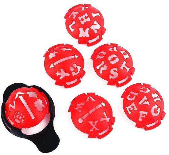 Allecto - Golfbal Lijnmarkeringshulpmiddel - Golf Putting Alignment Tool - Verbeter je puttechniek - Compact formaat - Balidentificatoren - Perfect... van Allecto — afbeelding 5