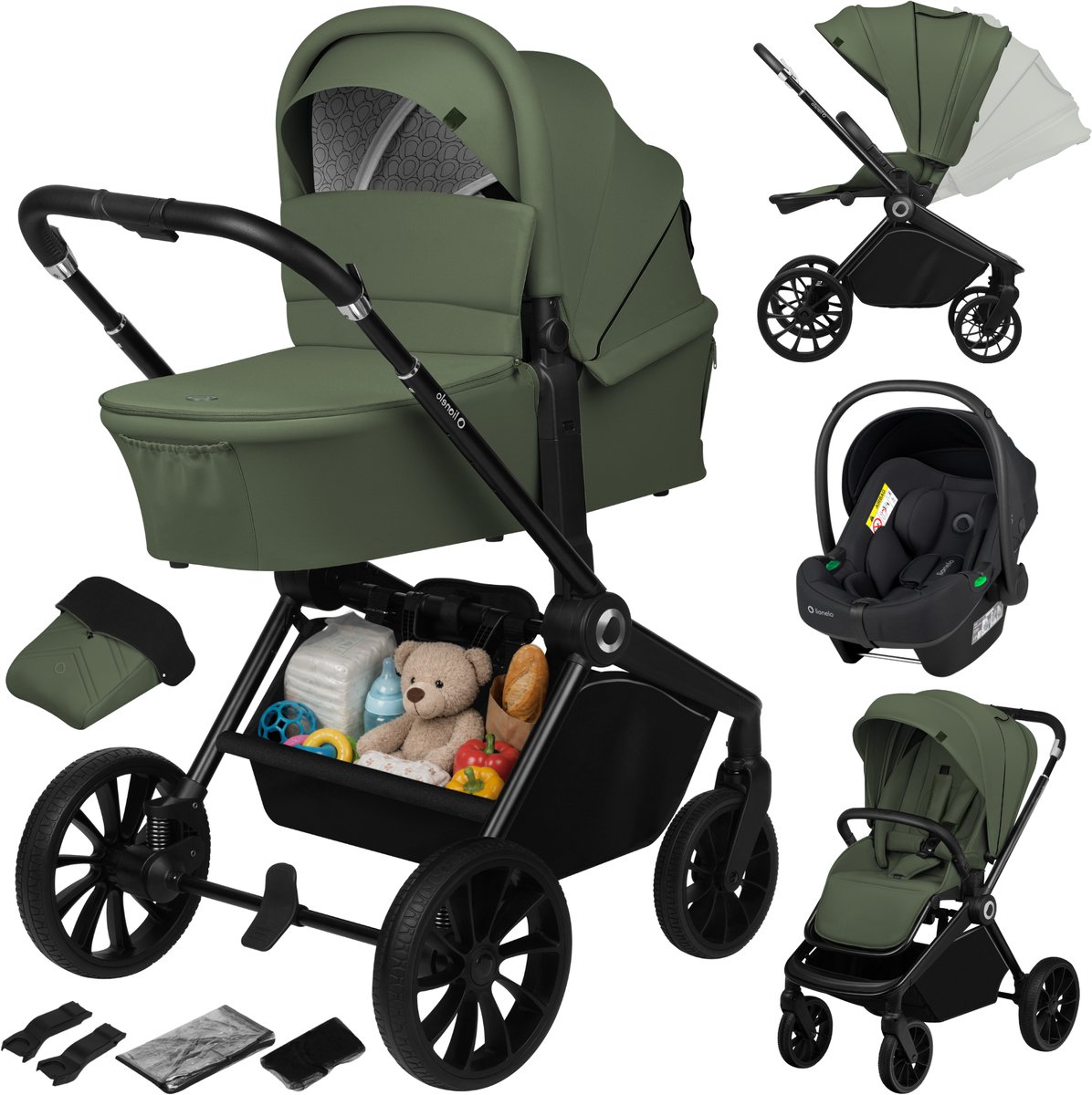 Lionelo Mika Plus Kinderwagen 3in1 met (EAN: ...9712)