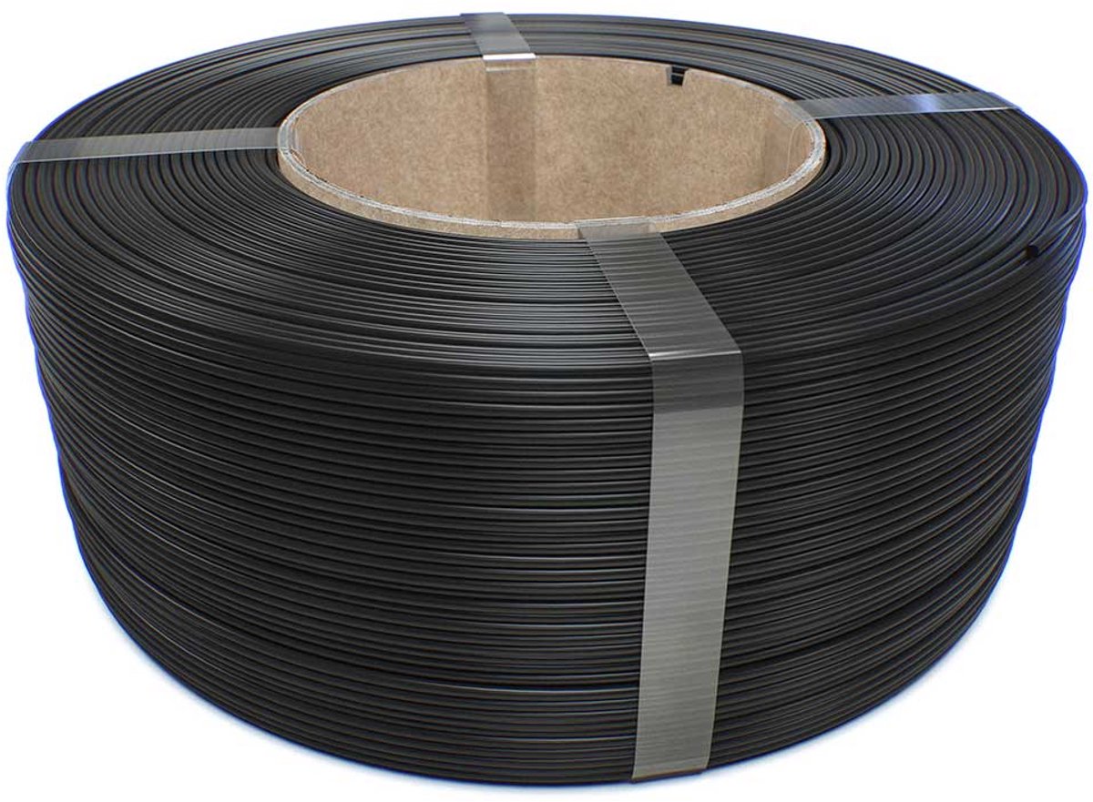 FormFutura EasyFil ePLA Filament - 1.75 mm - Traffic Black - 1000 gram Bambu Coil