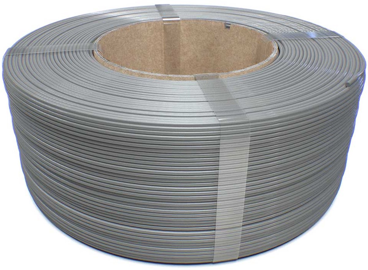 FormFutura EasyFil ePLA Filament - 1.75 mm - Grey Aluminium - 1000 gram Bambu Coil