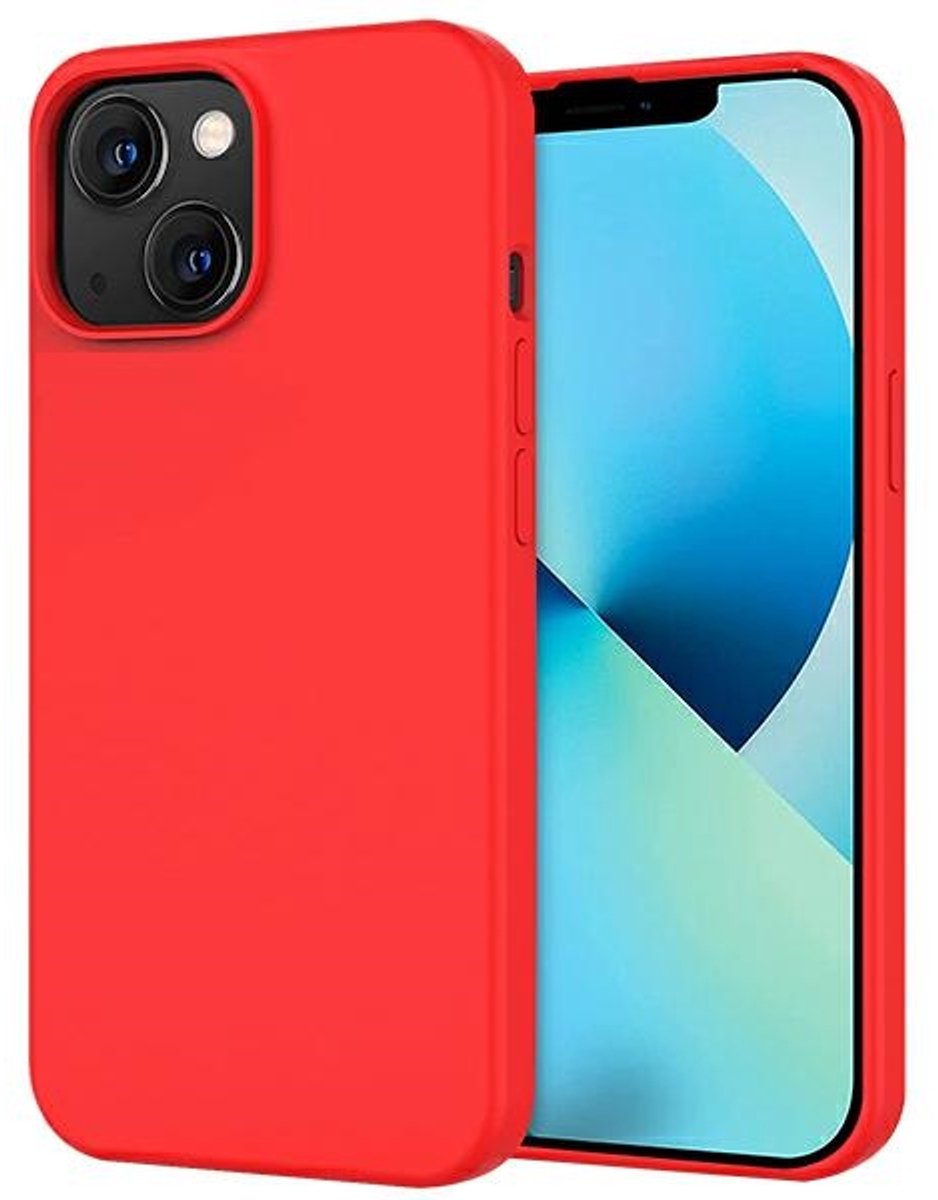 Beline Candy Serie - Telefoonhoesje - iPhone 14 Plus - Rood - Antislip