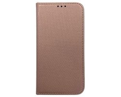 Forcell Smart Magnet - Boekhoes - iPhone 14 - Roze Goud