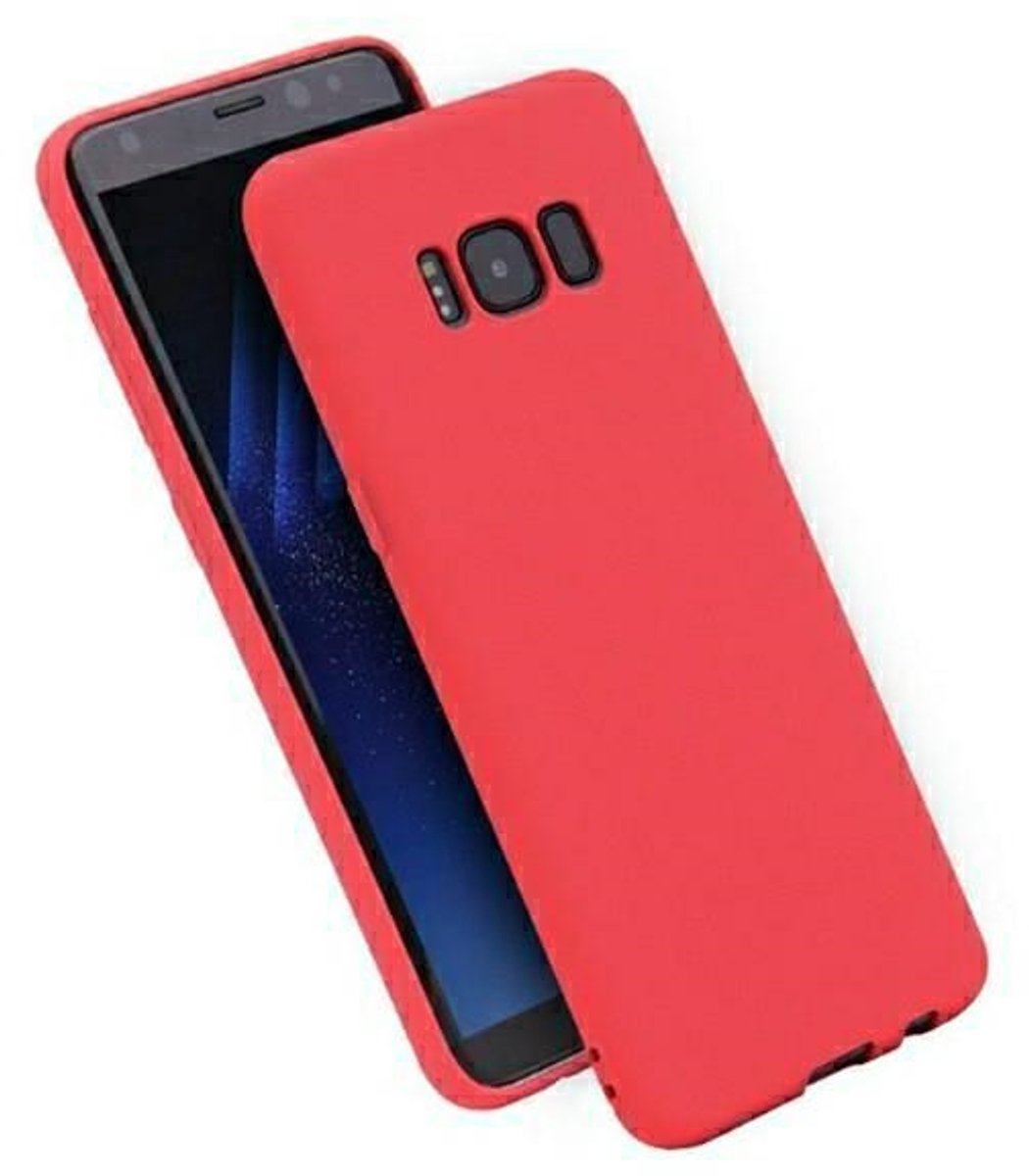 Beline Candy Serie - Telefoonhoesje - Samsung Galaxy S22 Ultra - Rood - Perfecte Pasvorm - Zachte Aanzet