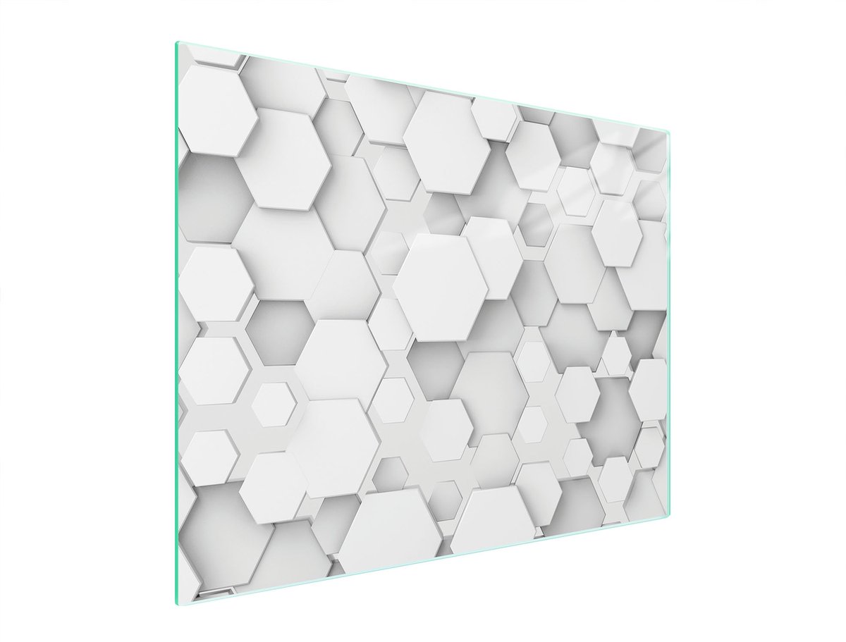 TMK ArtDeko - Snijplank - 52x40 cm - Geharde Glas - Silicone Voetjes